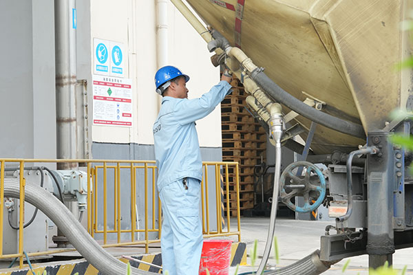 Transport van grondstoffen
